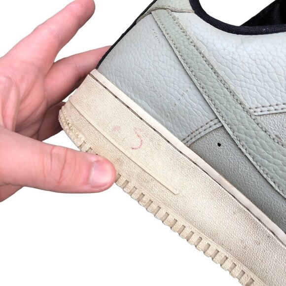 2018 Nike Air Force 1 Low Utility Spruce Fog Black Size 13 - Picture 11 of 16